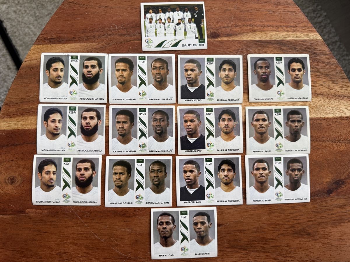 Panini Carte collezionabili: Panini WM 2006 Saudi Arabien – Usato da Gelterkinden venduto da murattibox
