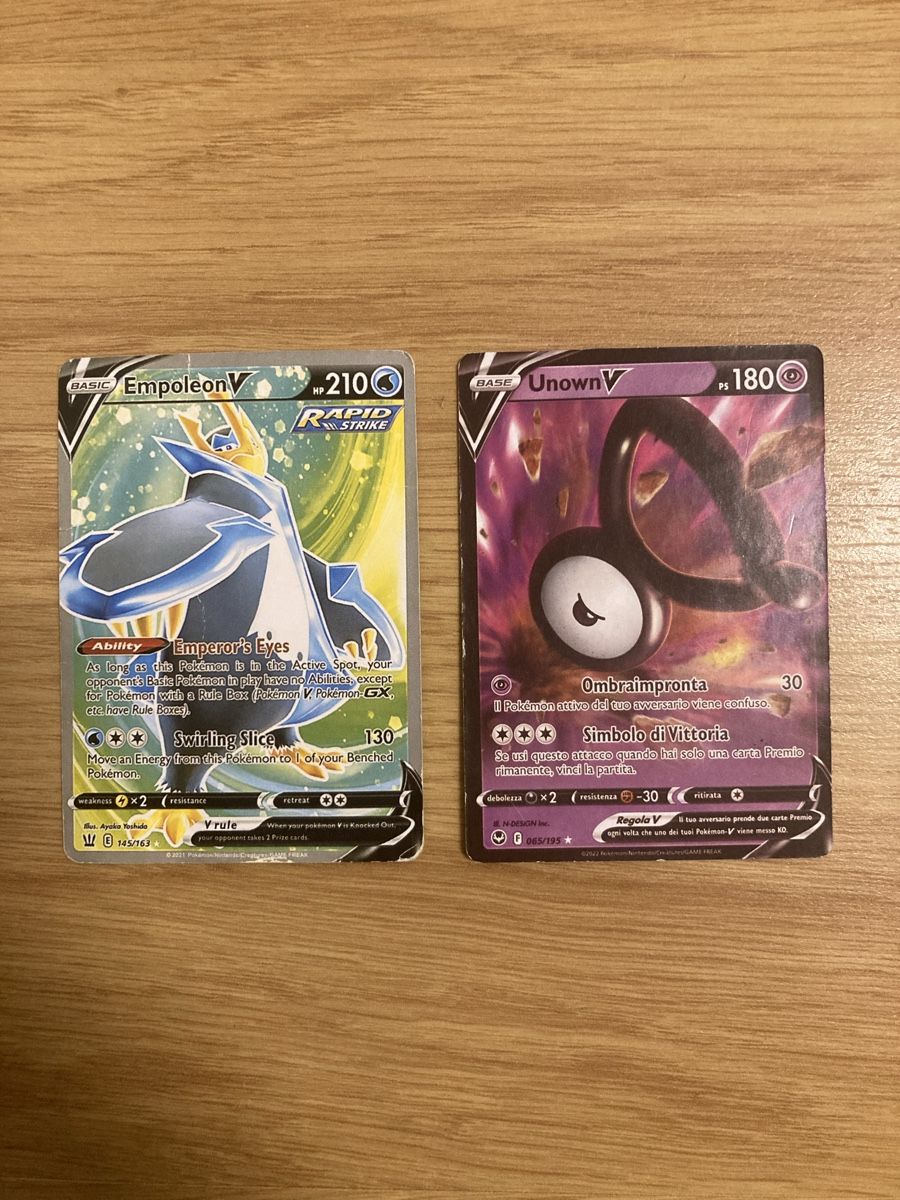 Cartes: Diverses cartes Pokémon V – Neuf (Voir description) à Gilly par Car_88M3