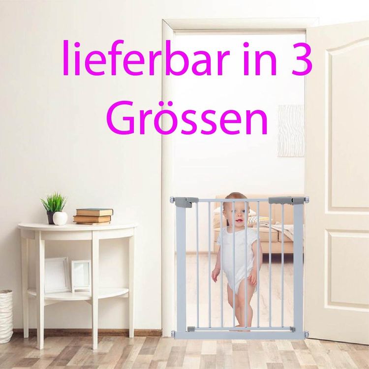 Einziehbares Treppenschutzgitter Ohne Bohren - Sicherheitsgitter Für Kinder & Haustiere 78x130cm