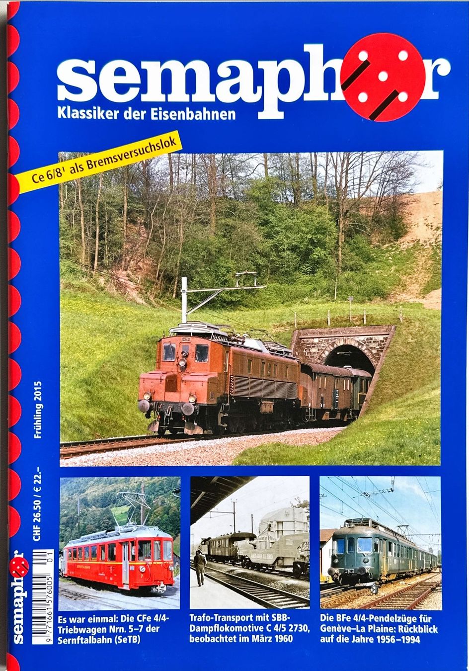 Riviste & Magazine: Semaphor Frühling 2015 – Nuovo e nell'imballaggio originale da Murgenthal venduto da View