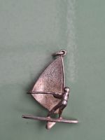 Anhänger Windsurfer aus Silber gebraucht Antik