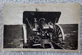ANSICHTSKARTE ARMEE KANONE