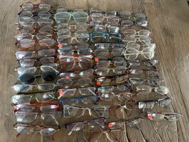 Brillen Sammlung grosse Auswahl viele Marken top Zustand!