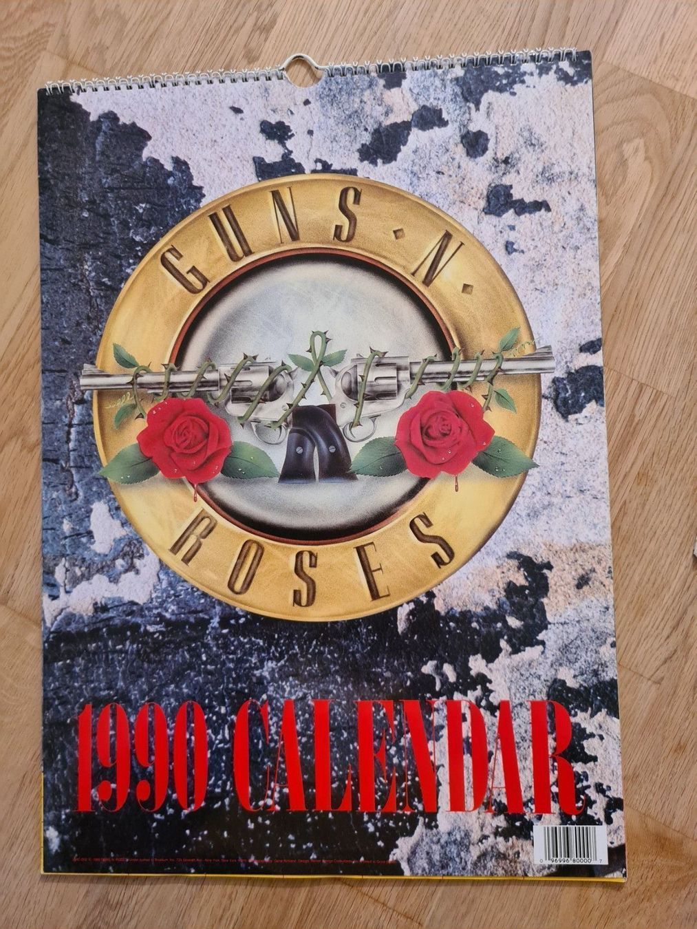 Kalender: GUNS 'N' ROSES Kalender 1990 – Gebraucht aus St. Gallen von chilly81