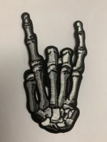 Rock Skelet Badge / Aufnäher