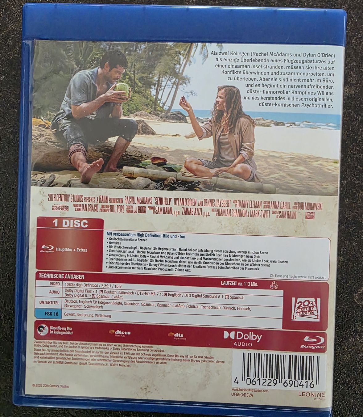 Alle DVDs: Send Help Bluray  – Neu (gemäss Beschreibung) aus Bellach von Pizzaexpr0 1