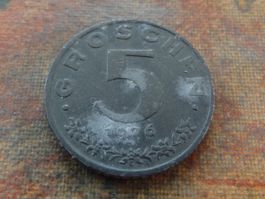 AUTRICHE  5  Groschen  1976