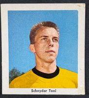VINTAGE SAMMELBILD FOOTBALL-GUM YOUNG BOYS TONI SCHNYDER