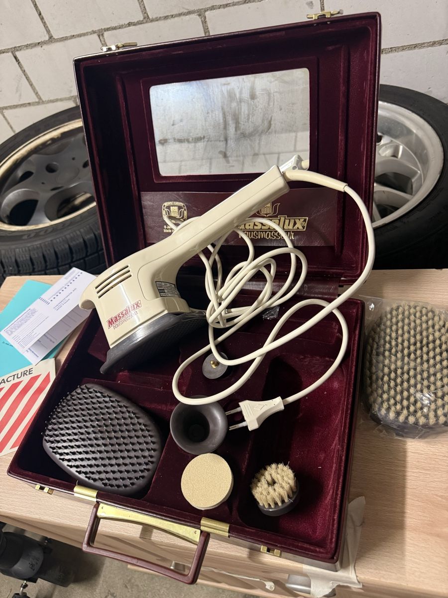 Dispositivi per massaggi: Vintage Massalix Hausmassagegerat – Usato da Steinmaur venduto da Bal-Rajmi1 5