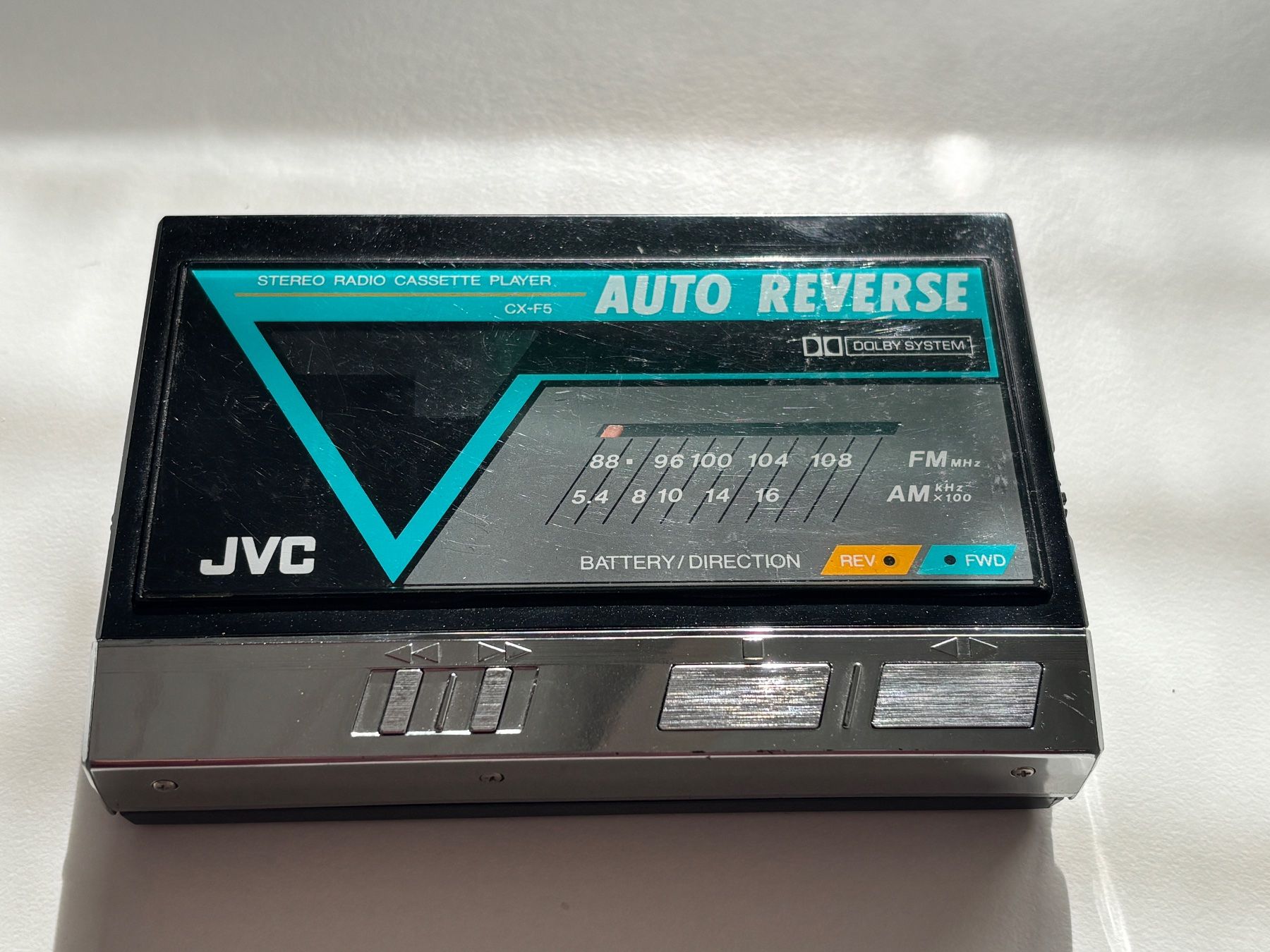 JVC Lettore multimediale portatile: Walkmann JVC CX-F5, 1986 – Usato da Nussbaumen AG venduto da 58612