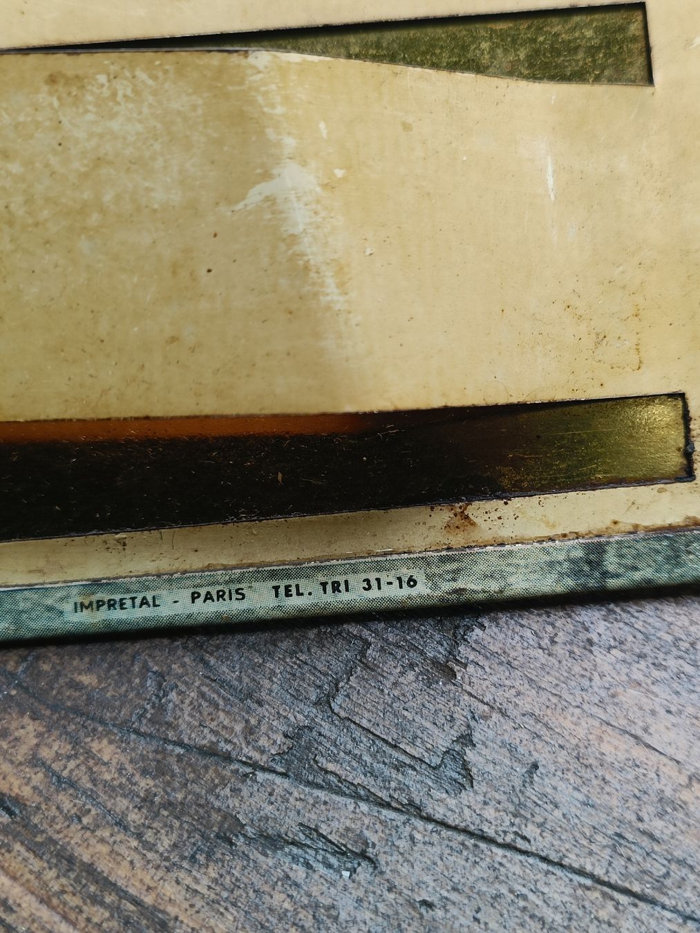 Insegne: Altes original Werbe Blech Schild LARSEN Cognac ca. 1960 – Usato da Brugg AG venduto da Ente015 2