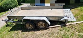 Remorque basculante pour machine 2500kg