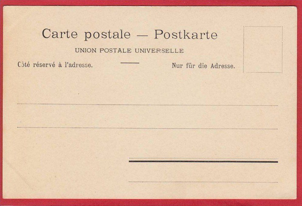 Ansichtskarten: THUN MONDSCHEIN-LITHO – Gebraucht aus Grüningen von Kartenlaube 1
