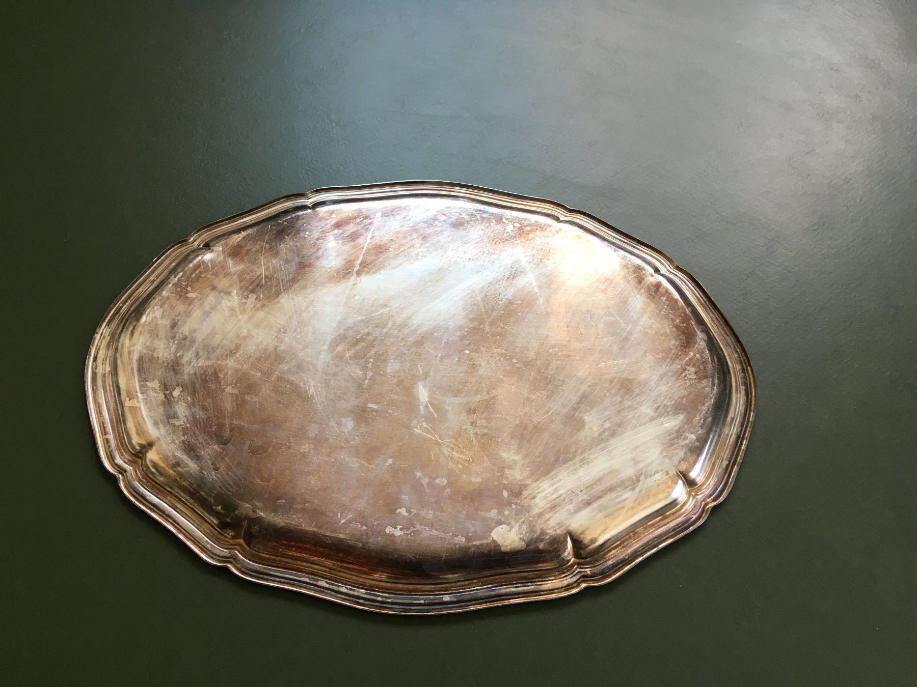 Sigg Geschirrsets: Sigg-Teetassen Silber und Silbertablett – Gebraucht aus Zürich von Michael-0 7