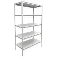 Metallregal 100 x 50 x 196 cm - stabil - Lagerregal