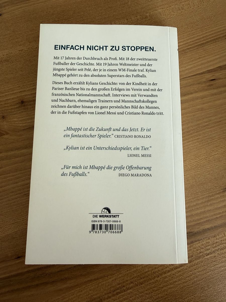 Libri: Kylian Mbappé - Die Biografie  – Usato da Schenkon venduto da NaBr 1