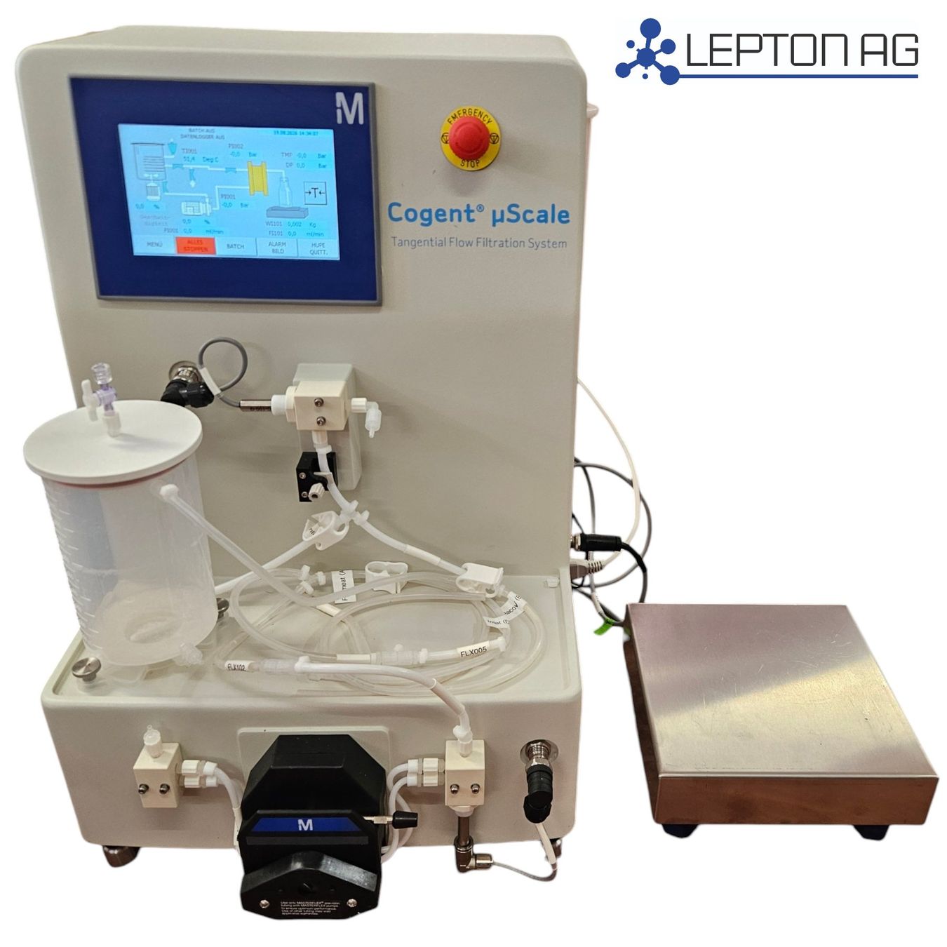 Tutte le macchine: Millipore Cogent® µScale Tangential Flow Filtration System – Usato da Niederdorf venduto da LeptonAG_Labor2 1