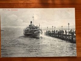 Postkarte am Zürichsee  ungelaufen (P456)