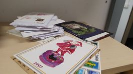 Briefmarken Sammlung, Vintage, Diverse Jahrgänge!