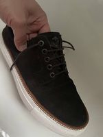 Joop Herren Sneaker Gr. 42 Wildleder Braun Schuhe neuwertig