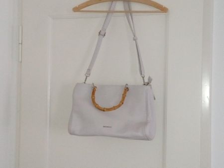 Beige Henkel/Anhängetasche