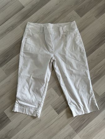 Weisse Sommerhose golfhose von Nike, 44.