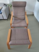 Sessel / Hocker braun