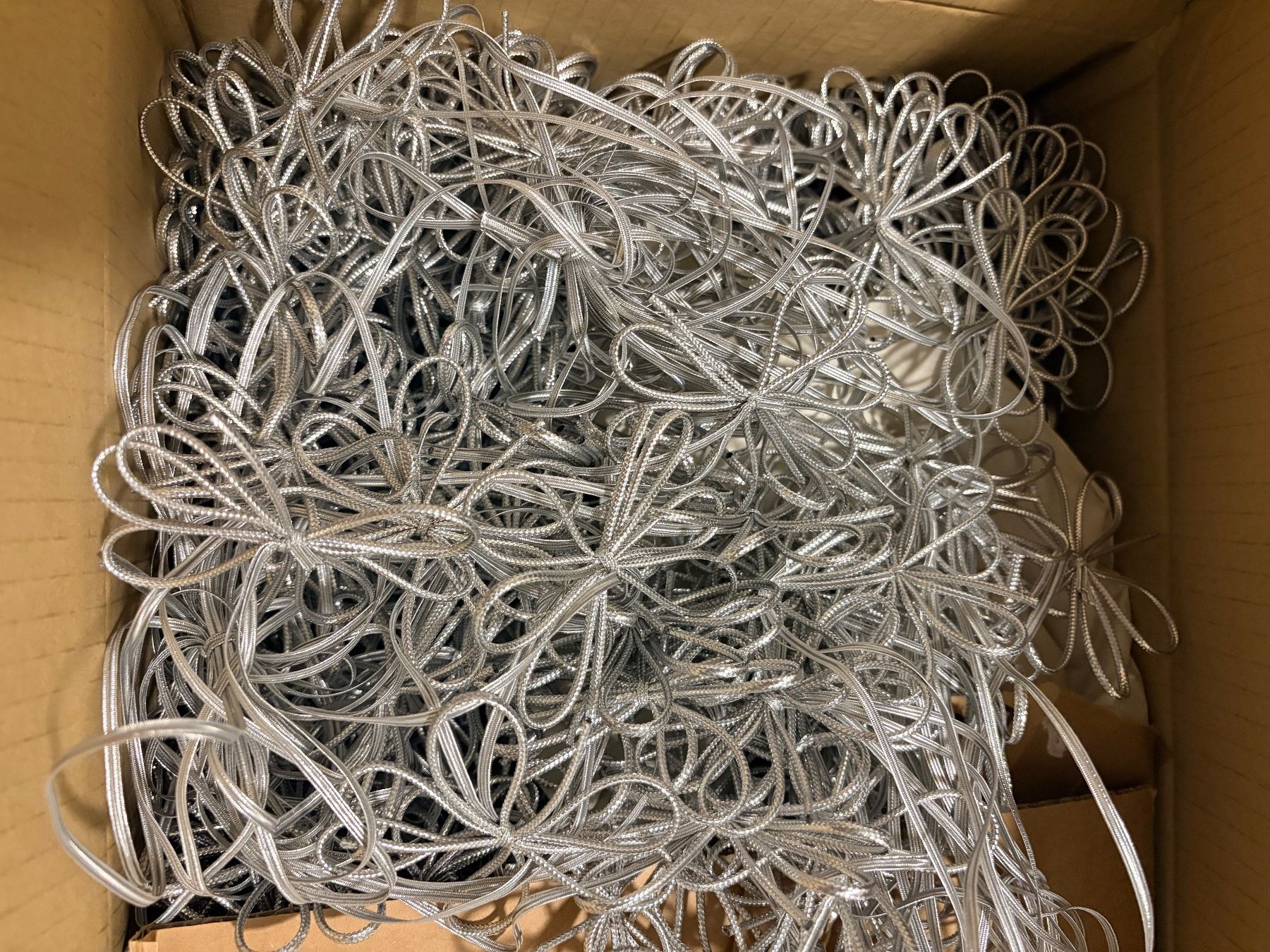 Alle Dekorationen: Deko Blumen silbrig, zum Basteln – Neu (gemäss Beschreibung) aus Kirchberg BE von Entchen 1