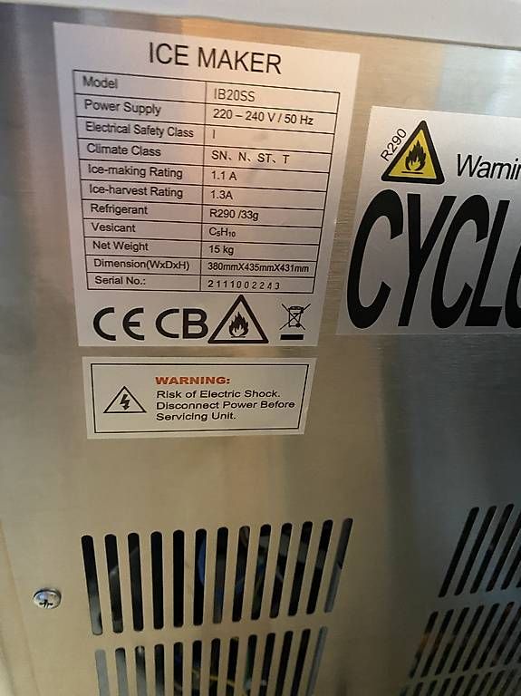 Elettrodomestici da cucina: Eiswürfelmaschine – Usato da Zofingen venduto da Monacomike 2