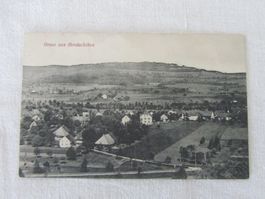 Alte Ansichtskarte Hendschikon AG, gelaufen 1911, selten!
