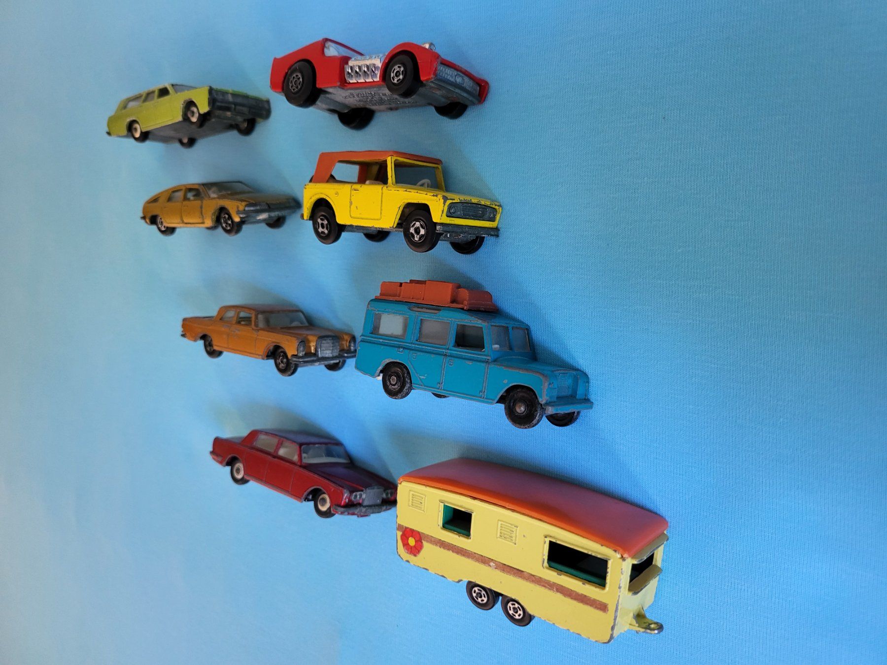 Matchbox Modellini d'auto: 8 x verschiedene Matchbox Autos/Trailer – Usato da Glattbrugg venduto da PhilKrill 4