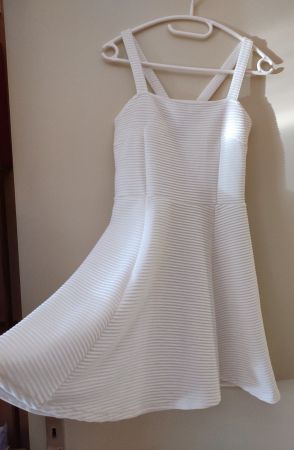 Robe d'été blanche, taille 36, comme neuve