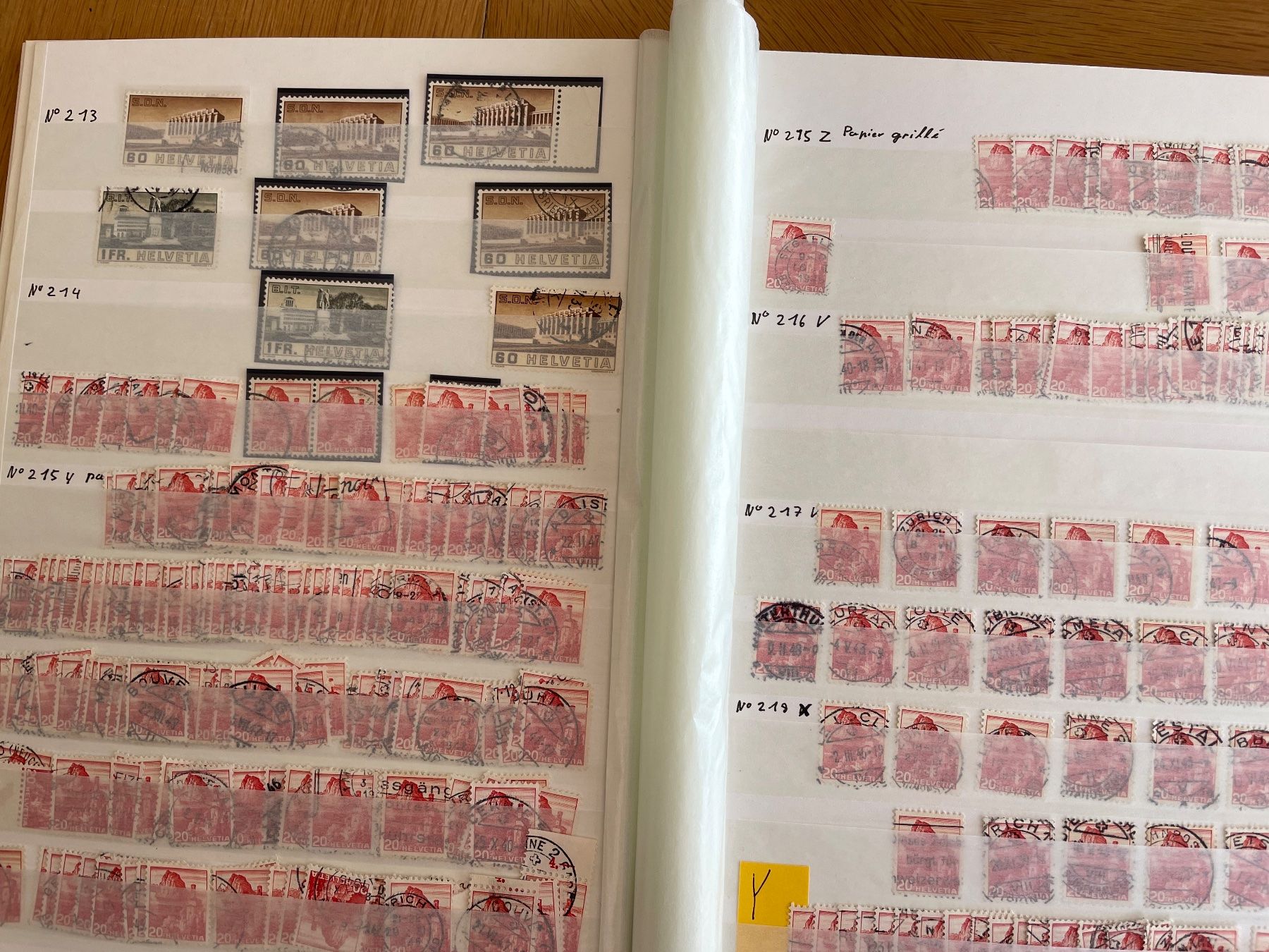 Alle Briefmarken: GRAND CHOIX dès 1.- ! – Gebraucht aus Sonceboz-Sombeval von Comment2 7