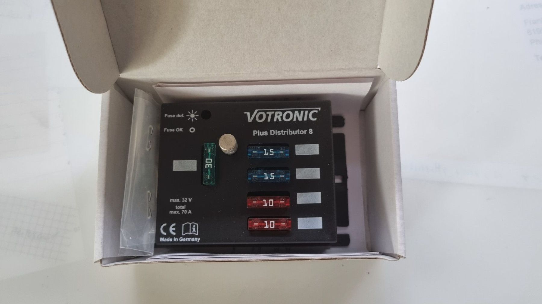 Alimentation électrique: Plus Distributor 8 Votronic – D'occasion à Fürigen par Bucheli59 1