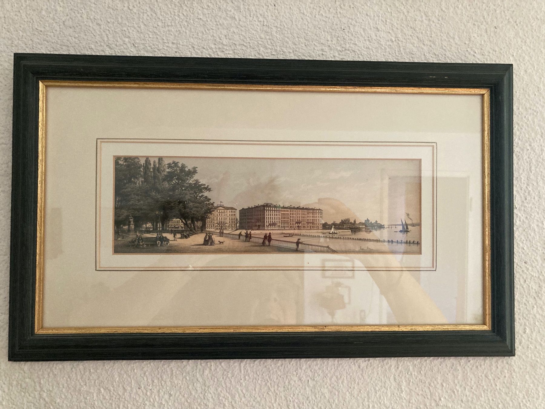 Incisioni: Stich, Genève, 28/47cm, – Usato da Bern venduto da wilhelmine02