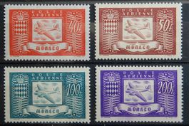 Monaco Kat. 317-320 * 1946 Air Mail