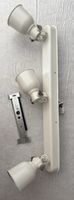 IKEA Retro Deckenlampe / Spotleuchte – 3-flammig – Weiss 