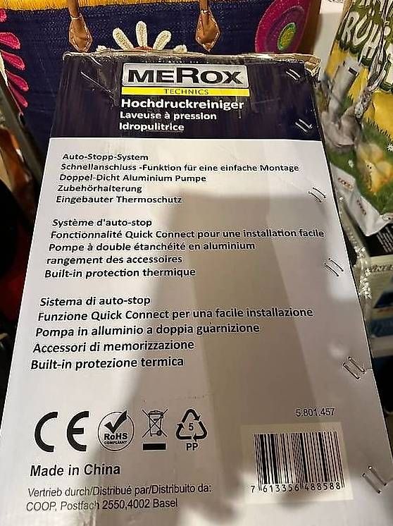 Idropulitrici ad alta pressione: MeRox Hochdruckreinger – Usato da Wiedlisbach venduto da mee_f6v6 4