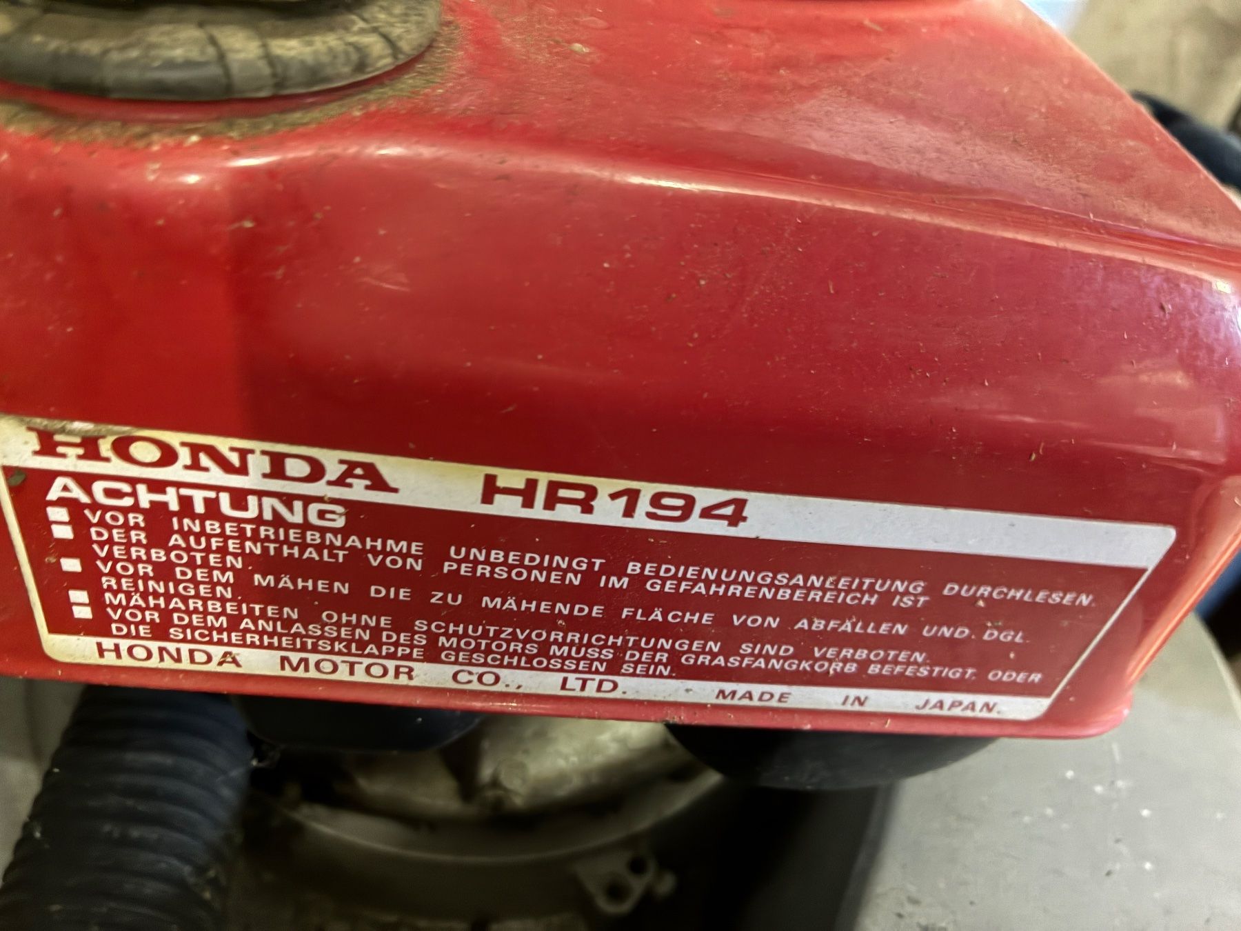 Honda Tagliaerba: Rasenmäher Honda HR194 – Usato da Goldau venduto da padlmucki 4