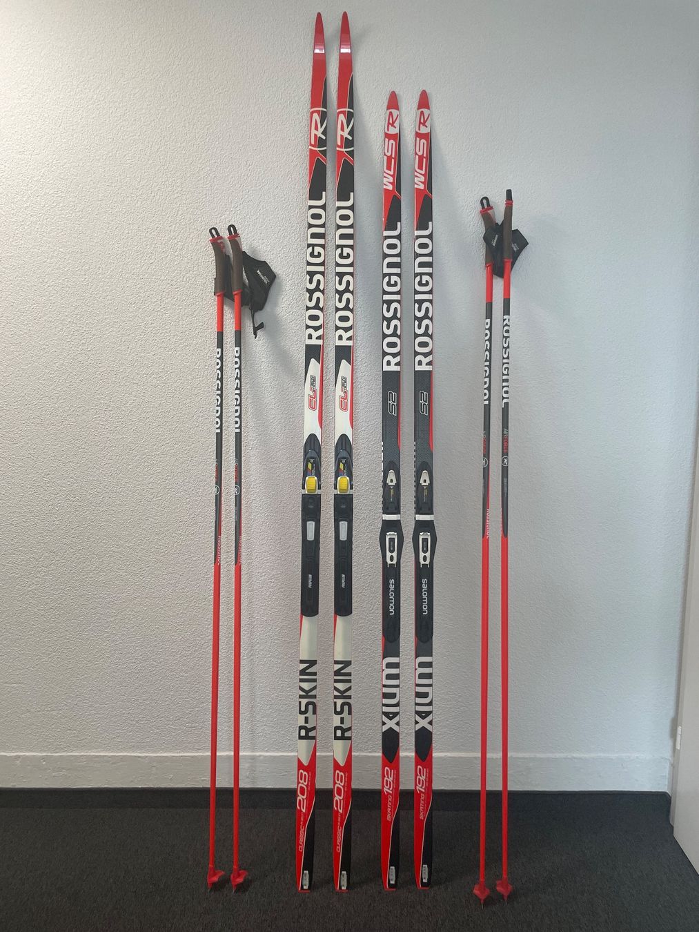 Rossignol Sci: Komplettes Rossignol WCS Langlauf-Set - klassisch & skating – Usato da Zürich venduto da jon2409 2