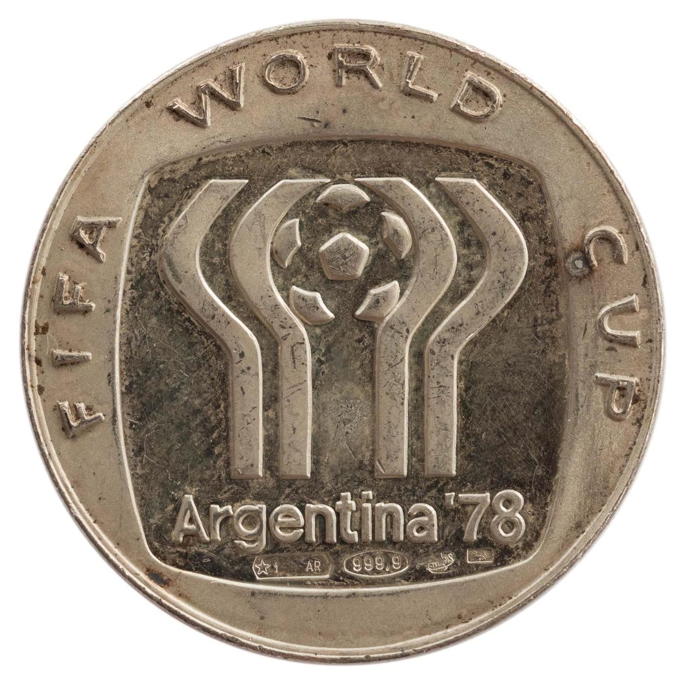 Tutti le monete: Argentina 1978 FIFA World Cup – Nuovo e nell'imballaggio originale da Rotkreuz venduto da num_6343