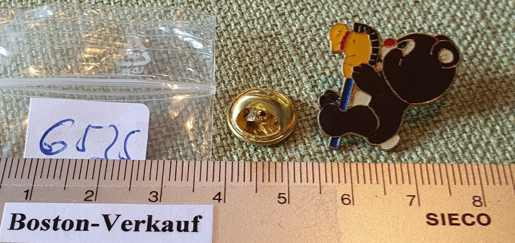 Giocattoli: G535 - Steckenpferd Bär Bärchen – Usato da Reinach BL venduto da Boston-Verkauf 1