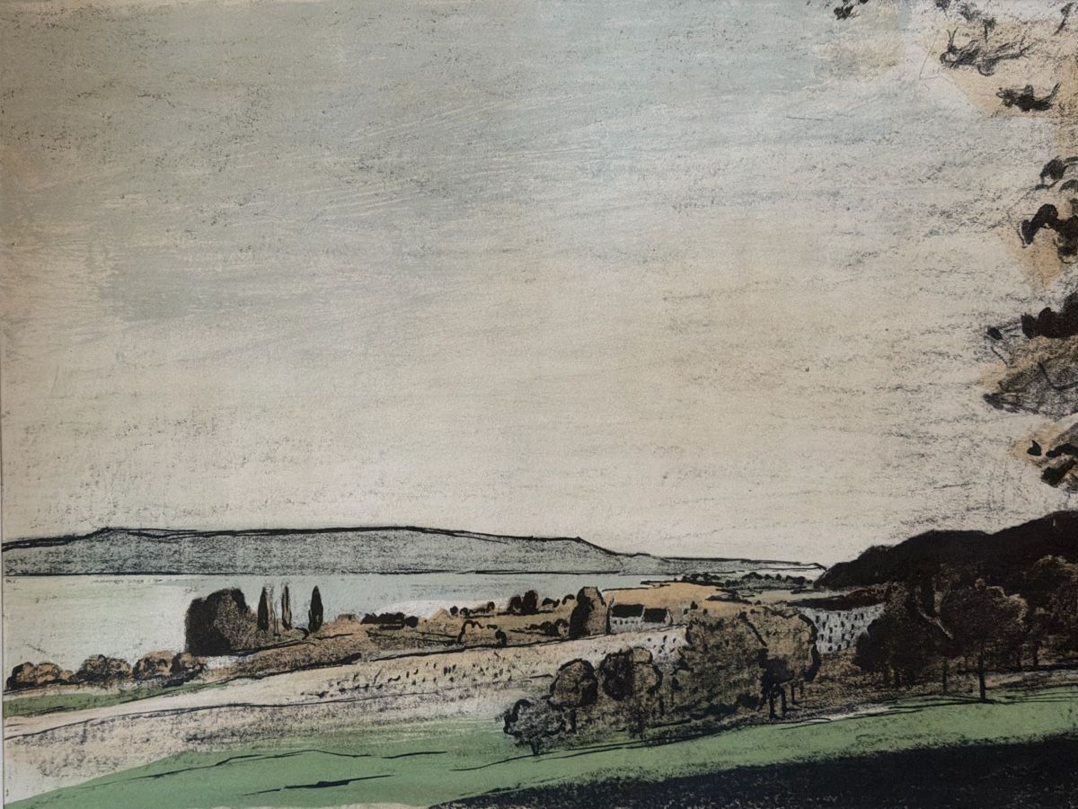 Arts picturaux & lithographies: Victor Surbek, Farblithohrafie, signiert. – D'occasion à Biberist par Momo33