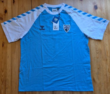 FC Málaga Fanshirt Hummel NEU Grösse L Spanien Fussball