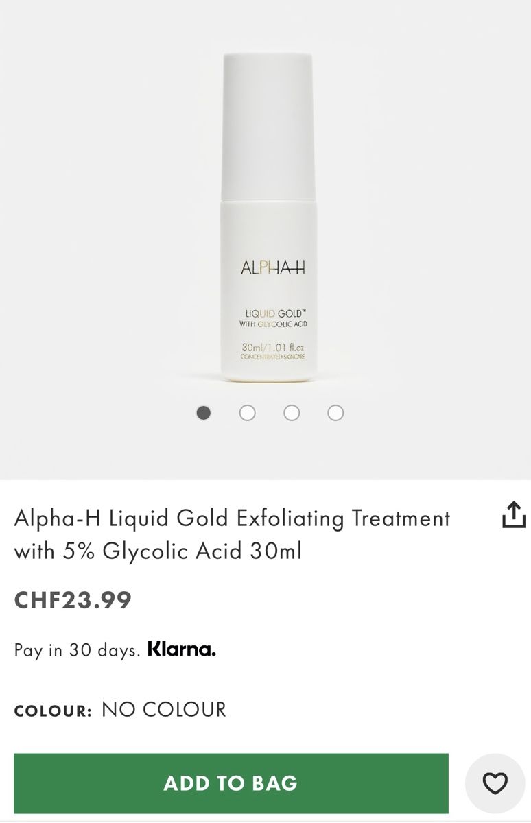 Cura del viso: Alpha-H Generation Glow, neu & originalverpackt!30ml.. – Nuovo e nell'imballaggio originale da Zürich venduto da deruja 3