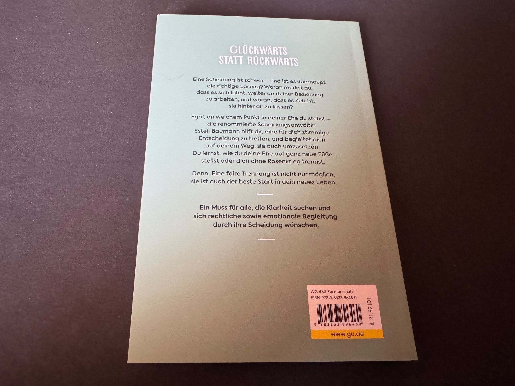 Libri: SCHEIDUNG OHNE SCHERBEN – Nuovo (secondo la descrizione) da Hägendorf venduto da bri_v995 1