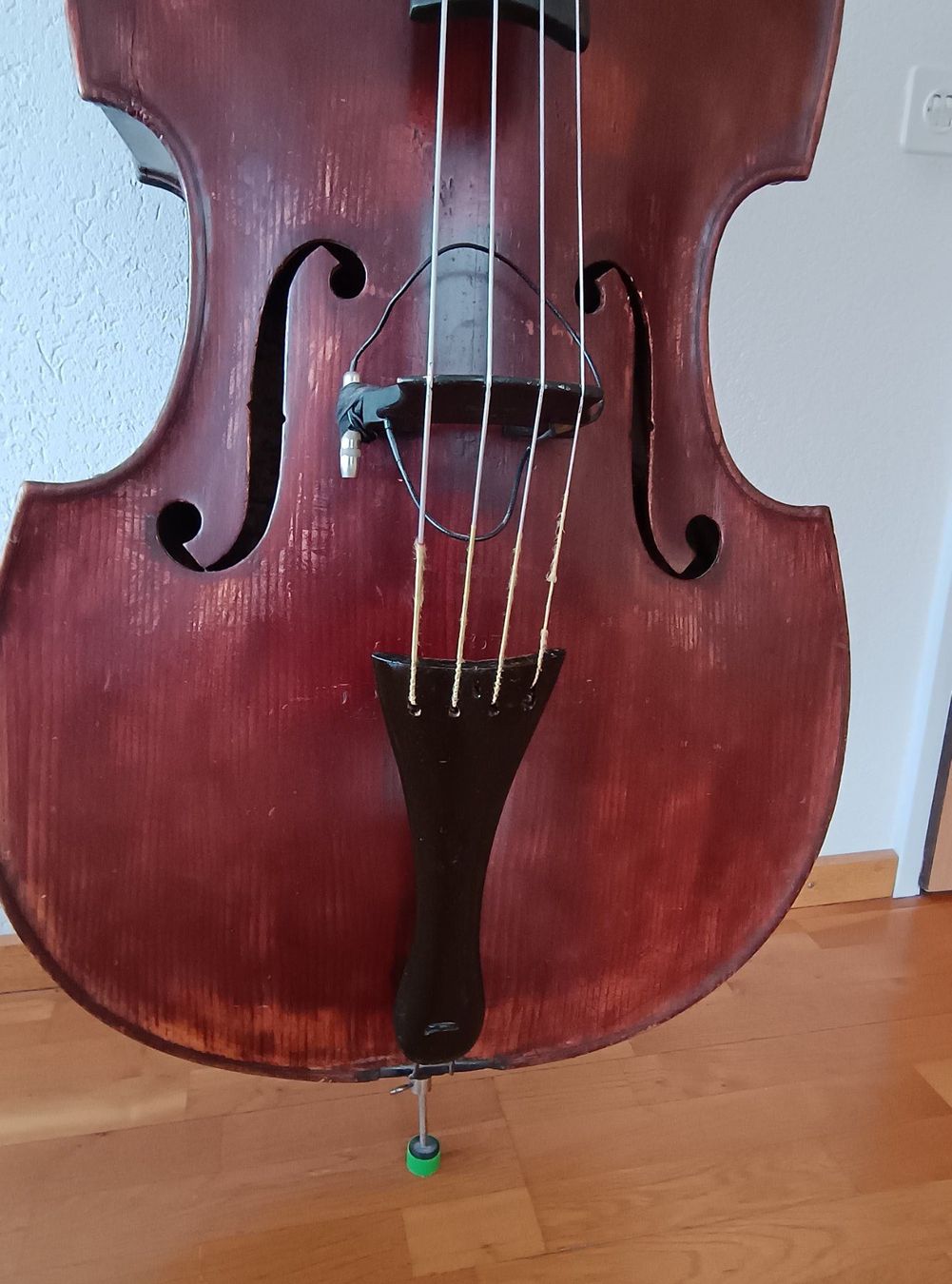 Musikinstrumente: Kontrabass mit Tonabnehmer – Gebraucht aus Steinhausen von Hirte 2