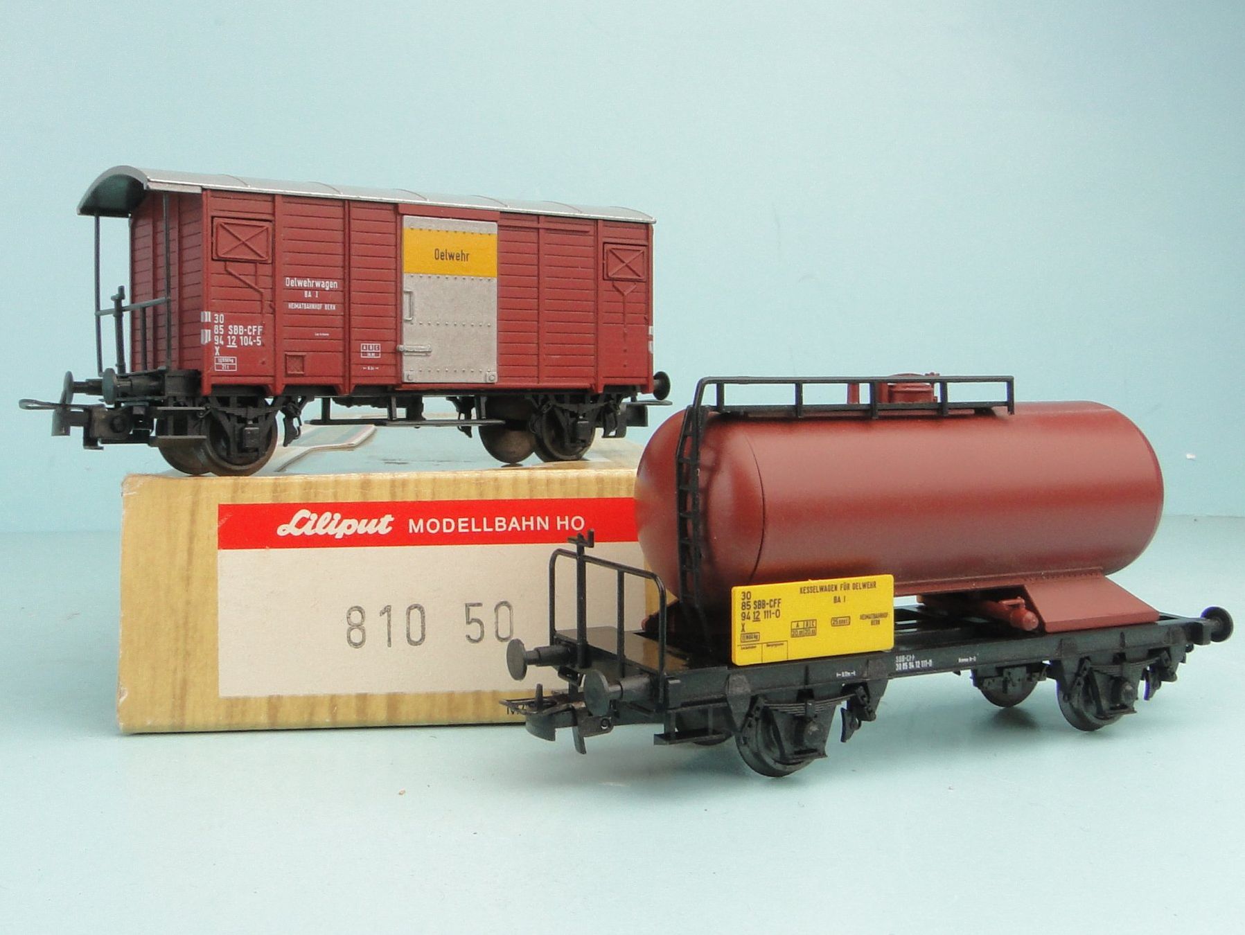 Liliput Modellini di ferrovie: Liliput 810 50 SBB Oelwehr – Usato da Bülach venduto da cann11