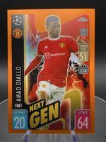 Match Attax Topps Chrome 2021/22 Orange Refractor 14/25
