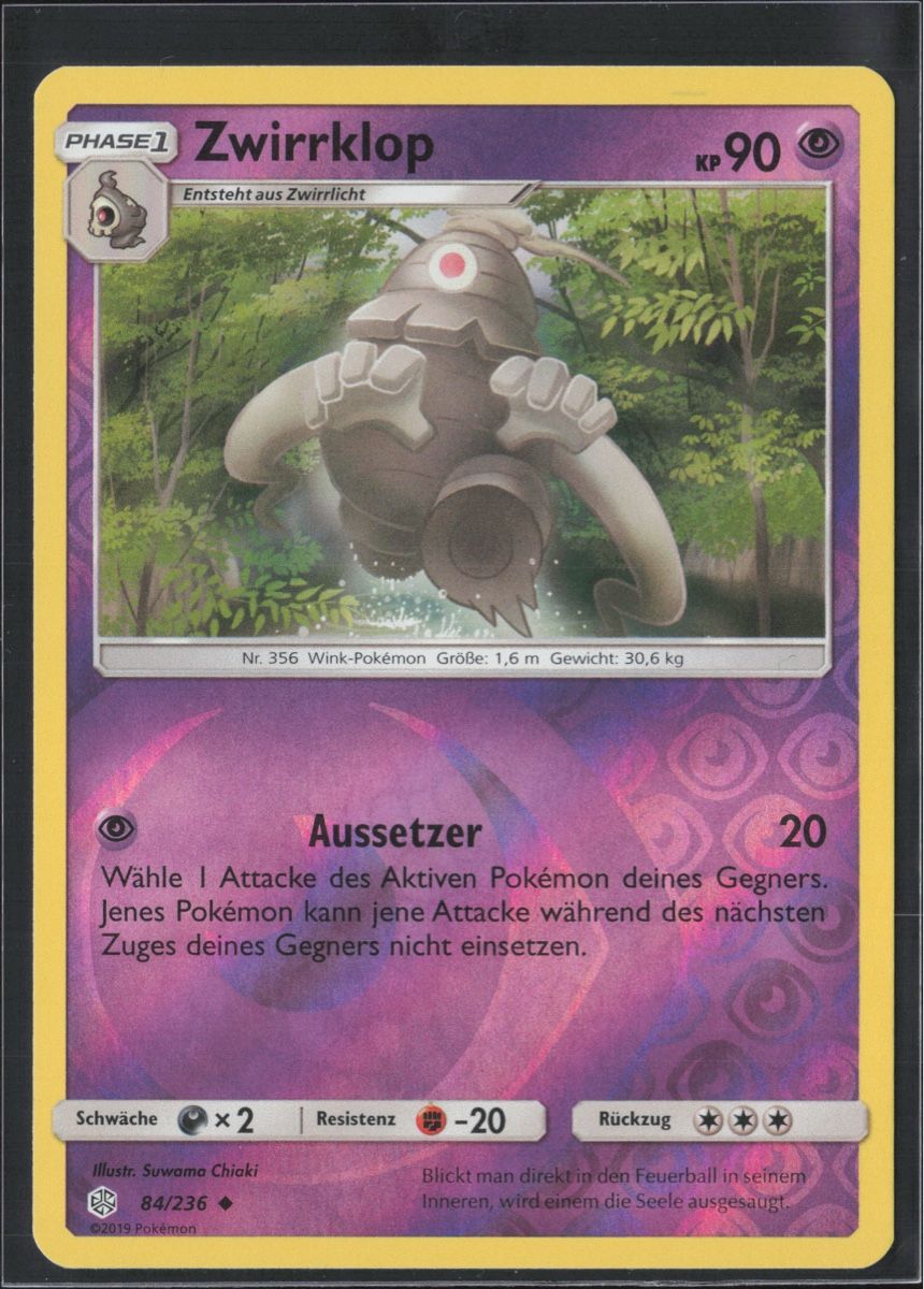 Pokémon Sammelbilder & Trading cards: POKÉMON / Zwirrklop / Cosmic Eclipse / Reverse 🇩🇪 – Gebraucht aus Herzogenbuchsee von TCG-HQ